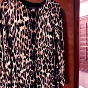 Leopard Print Dress Karen Kane L